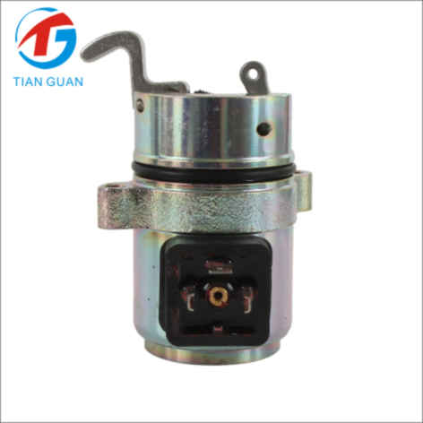 12V Fuel Shut Off Solenoid For Deutz BF4M1011F Bobcat Skid Steer Loader